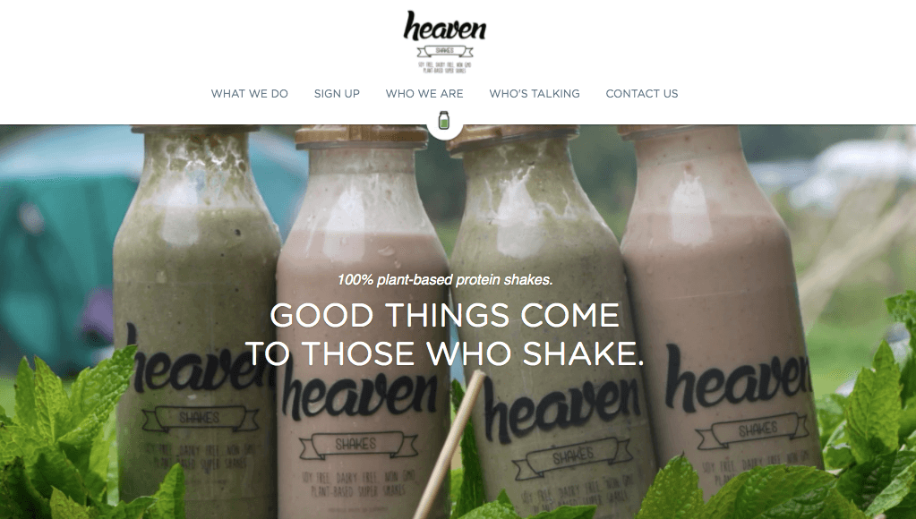 A brand website built on Strikingly A brand website built on Strikingly